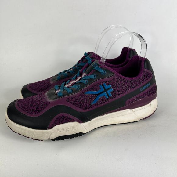 Kuru Carrera Sneaker Women's 10.5 Purple Black Lace Up Running Shoes 202213 - Picture 5 of 10